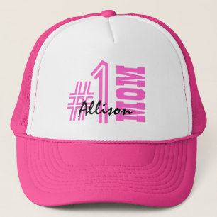 Nummer 1 Mama Beste Mama je Individuelle Name V6 Truckerkappe