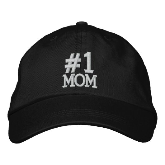 Nummer 1 MAMA bestickte Hülle Kappe (Vorderseite)