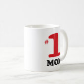 Nummer 1 Mama Kaffee Tasse (VorderseiteRechts)