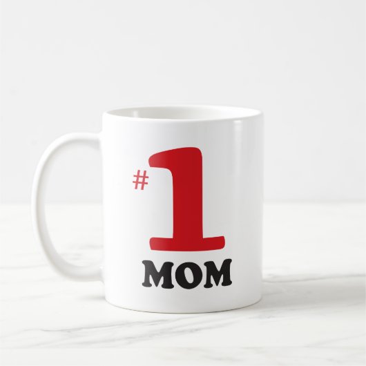 Nummer 1 Mama Kaffee Tasse (Links)