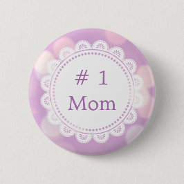 Nummer 1 Mama, Muttertag oder Geburtstag Button