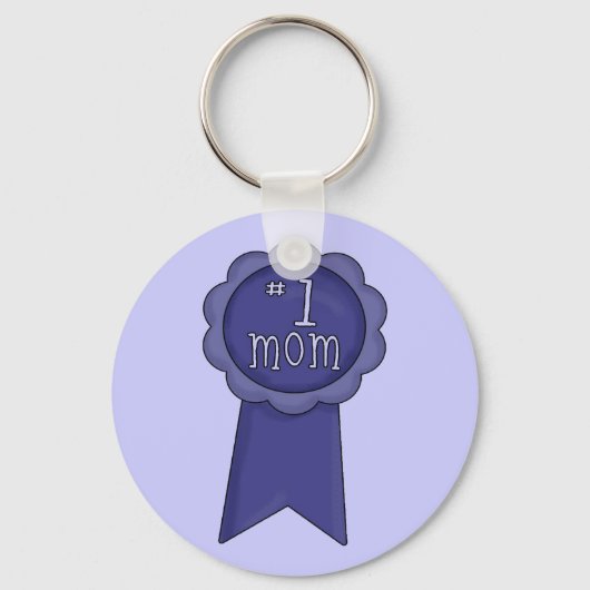 Nummer 1 Mama Schlüsselanhänger (Vorderseite)