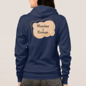 Nummer 1 Menschlicher T - Shirt (Rückseite)