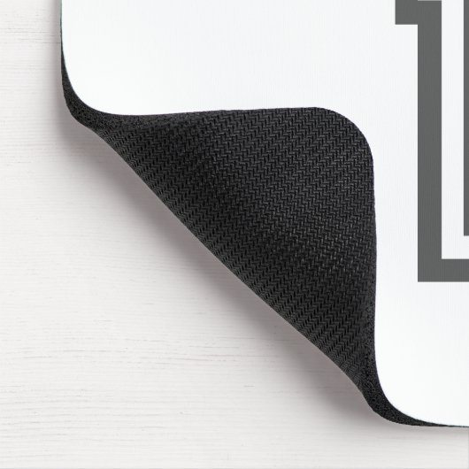 Nummer 1 mousepad (Ecke)