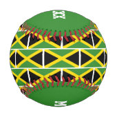 Nummer 1 NUMMER 1 VATER Vatertag JAMAIKA Flag Baseball (Rückseite)
