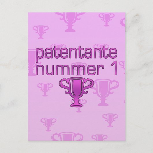 Nummer 1 postkarte (Vorderseite)