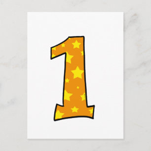 Nummer 1 postkarte