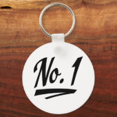 Nummer 1 schlüsselanhänger (Vorderseite)