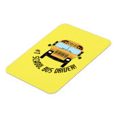 Nummer 1 Schulbusfahrerspass Magnet (Linke Seite)