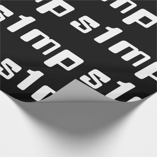 Nummer 1: SIP-Wrapping Paper Geschenkpapier (Ecke)