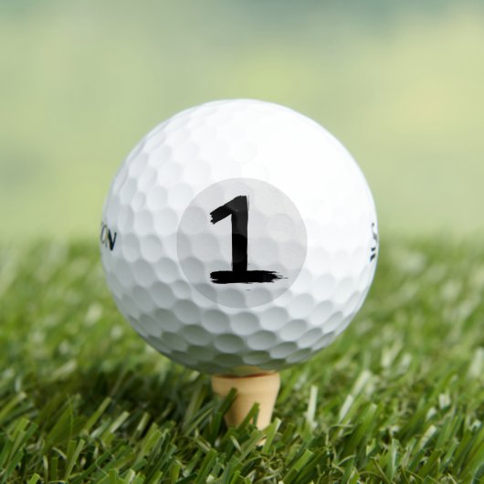Nummer 1 Srixon Soft Feel 13 Golfball (Insitu T-Shirt)