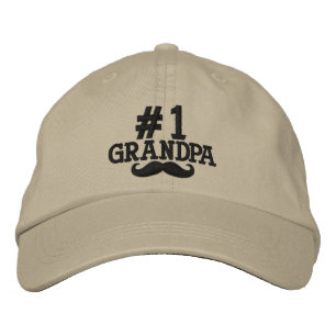 Nummer 1 Stickereikappe Bestickte Baseballkappe