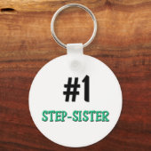 Nummer 1 Stufenregister Schlüsselanhänger (Vorderseite)
