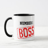 Nummer 1 Tasse für den Boss-Kaffee | Motivierend (Links)