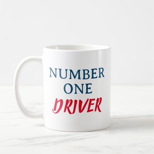 Nummer 1 Treiber Kaffeetasse (Links)