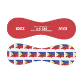 Nummer 1 Vater CONQUEROR Philippinen Flag Baseball (Paneele)