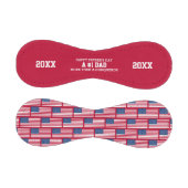 Nummer 1 Vater CONQUEROR USA - amerikanische Flagg Baseball (Paneele)