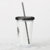Nummer 1 Vater Custom Acrylic Tumbler Acryltrinkbecher (Links)