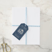 Nummer 1 Vater Geschenkanhänger (Mit Garn)
