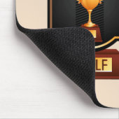 Nummer 1 Vater nach Par Mousepad (Ecke)