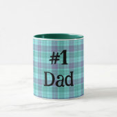 Nummer 1 Vater Nr. 1 Tasse zum Personalisierten Cu (Zentrum)