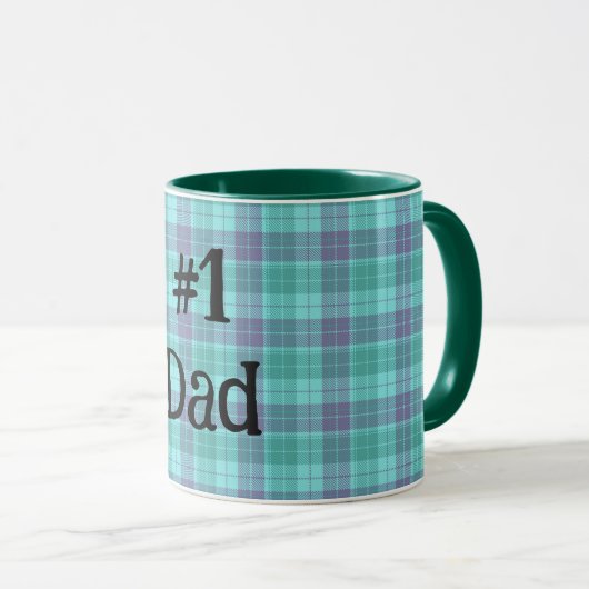 Nummer 1 Vater Nr. 1 Tasse zum Personalisierten Cu (VorderseiteRechts)