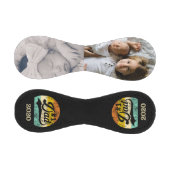 Nummer 1 Vater Retro-Foto Vintag Baseball (Paneele)