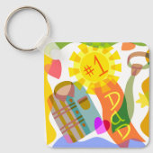 Nummer 1 Vater Schlüsselanhänger (Vorderseite)