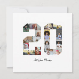 Nummer 20 FotoCollage Ankündigung