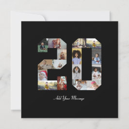 Nummer 20 FotoCollage Ankündigung