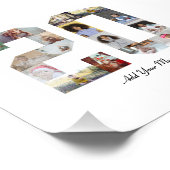 Nummer 20 FotoCollage Fotodruck (Ecke)