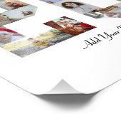 Nummer 20 FotoCollage Fotodruck (Ecke)
