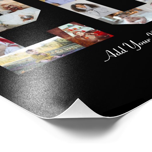 Nummer 20 FotoCollage Fotodruck (Ecke)