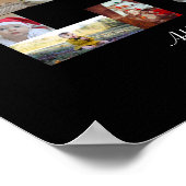 Nummer 20 FotoCollage Poster (Ecke)