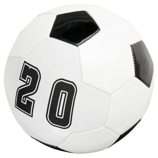 Nummer 20 fußball (Dreiviertel)