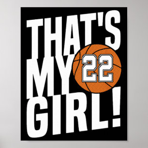 Nummer 22, das ist mein Mädchen #22 Bysketbyll Mo Poster