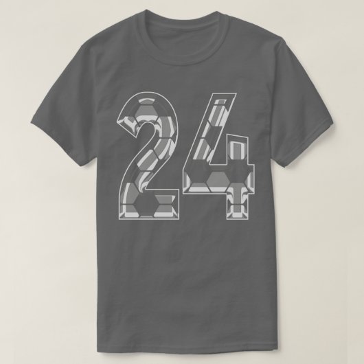 Nummer 24 Jersey 24 Mama Player Fan T-Shirt (Design vorne)