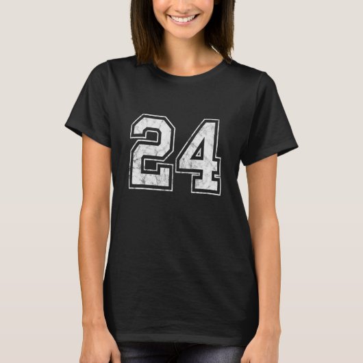 Nummer 24 T-Shirt (Vorderseite)