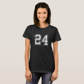 Nummer 24 T-Shirt (Vorne ganz)