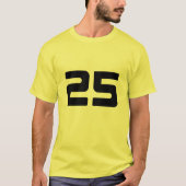 Nummer 25 T - Shirt (Vorderseite)
