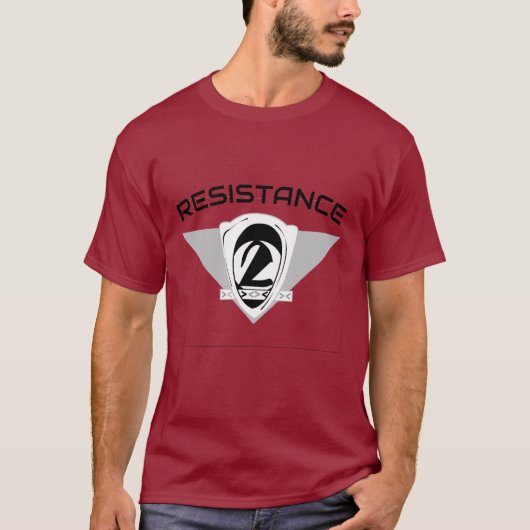 Nummer 2 Alien Leerzeichen T-Shirt (Vorderseite)