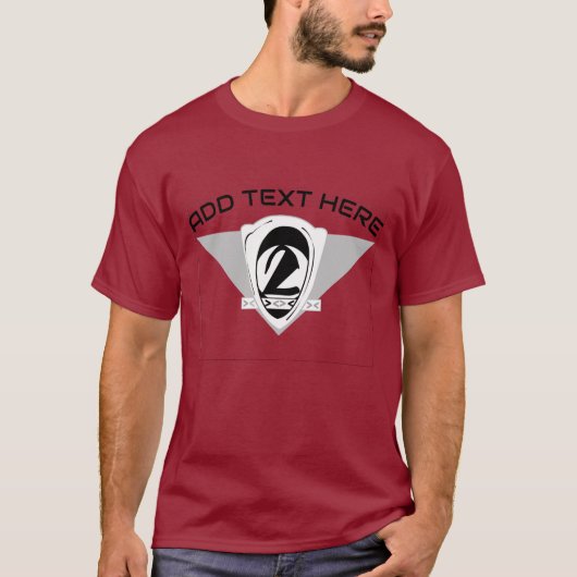 Nummer 2 Alien Leerzeichen T-Shirt (Vorderseite)