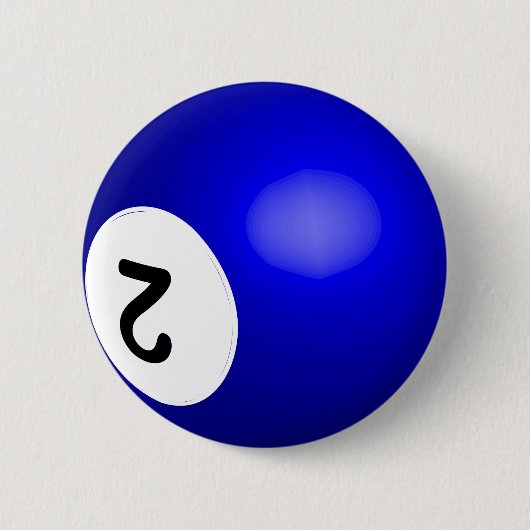 Nummer 2 - Ball-Taste Button (Vorderseite)