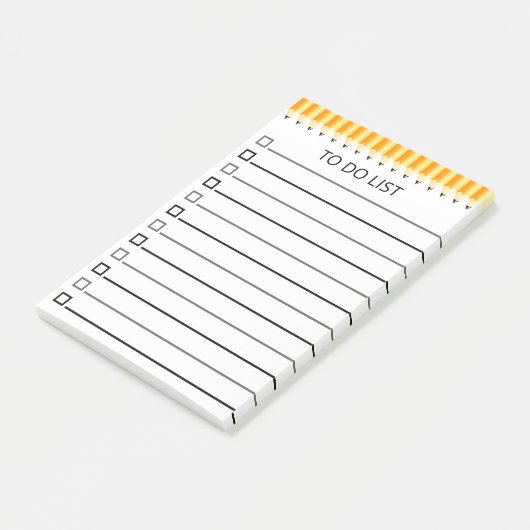 Nummer 2 Bleistift Post-it Klebezettel (angewinkelt)