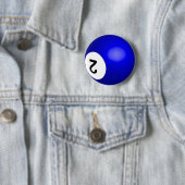 Nummer 2 Poolball-Taste Button (Beispiel)