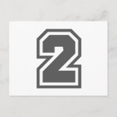 Nummer 2 postkarte (Vorderseite)