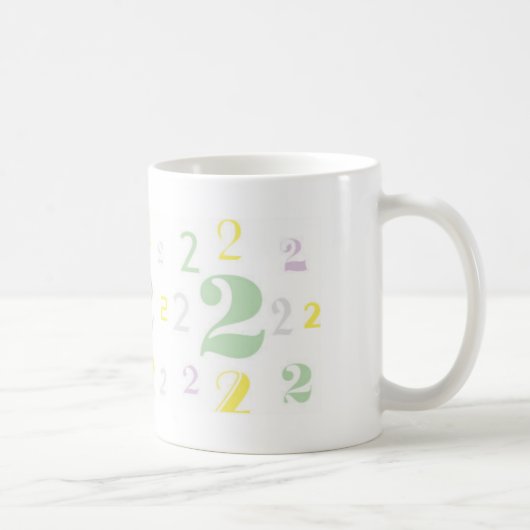 Nummer 2 Tasse (Rechts)