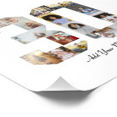 Nummer 30 FotoCollage Fotodruck (Ecke)