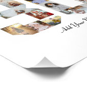 Nummer 30 FotoCollage Fotodruck (Ecke)