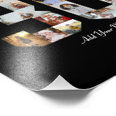 Nummer 30 FotoCollage Fotodruck (Ecke)